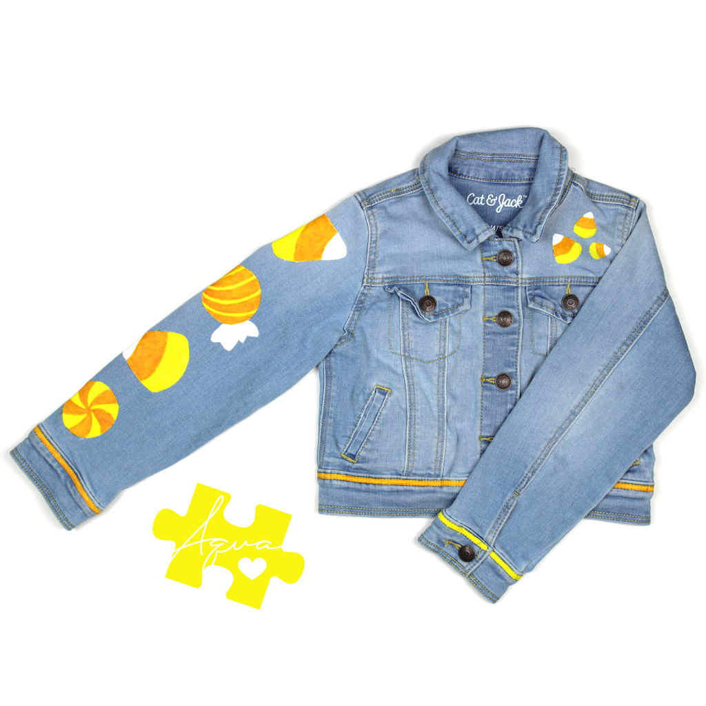 Hand-Painted Apparel Photo - Trick Or Treat - Front, Sleeve