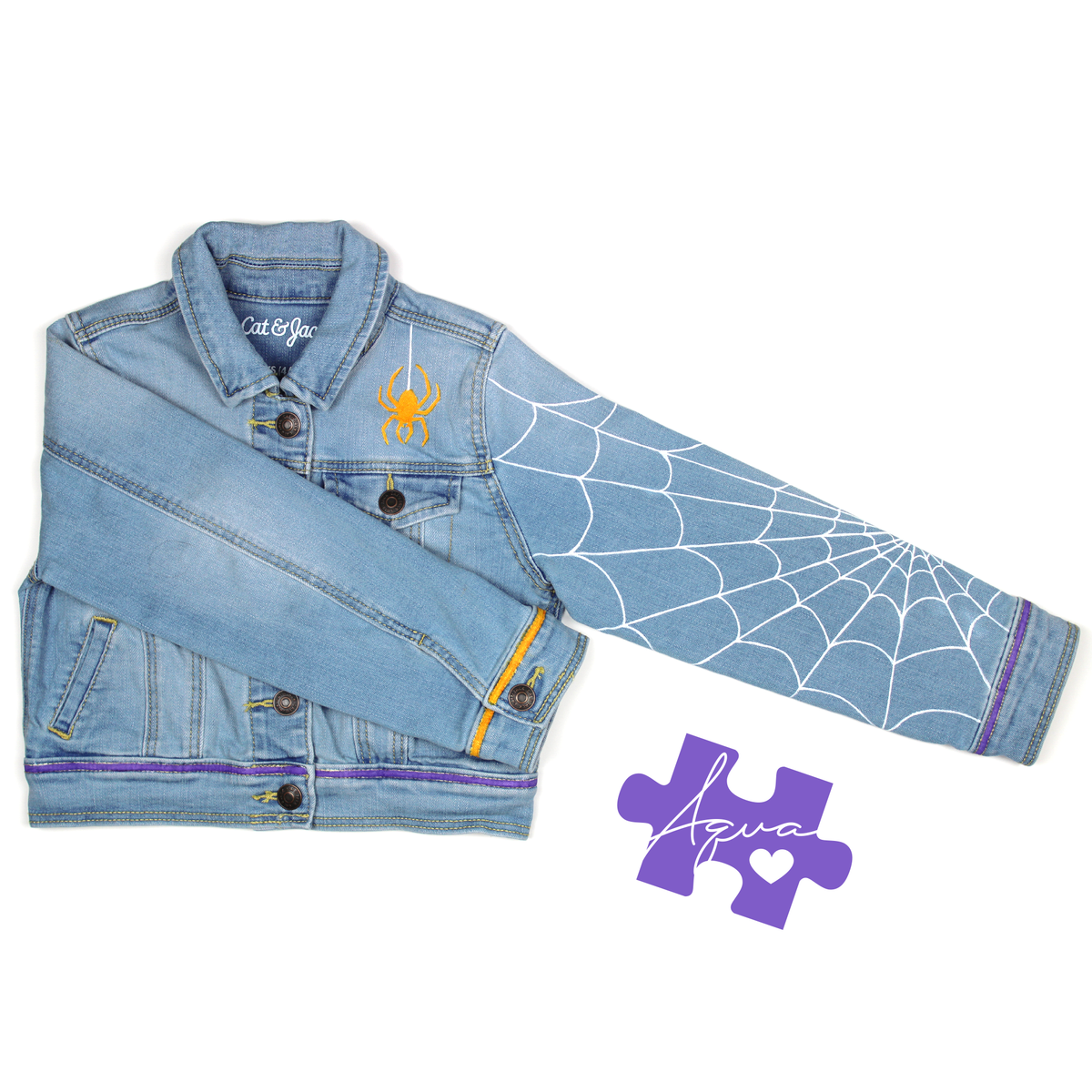 Hand-Painted Apparel Photo - Wicked Cute - Front, Sleeve