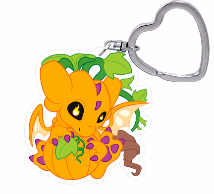 Fruit Drellie Keychain