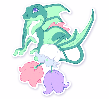 Blossom Drellie Sticker